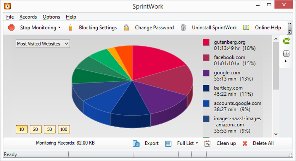 SprintWork Distraction Blocker Screenshot 1