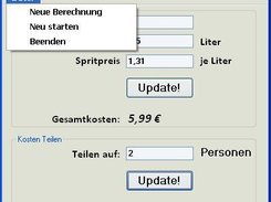Einfaches Menü