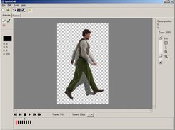 Animation, with onion skinning