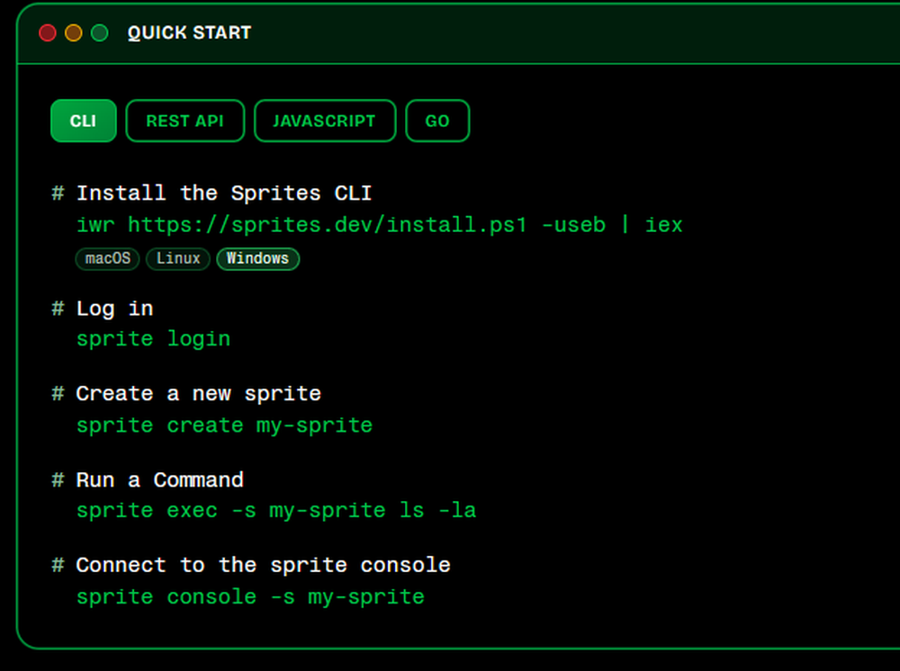 Sprites Screenshot 1