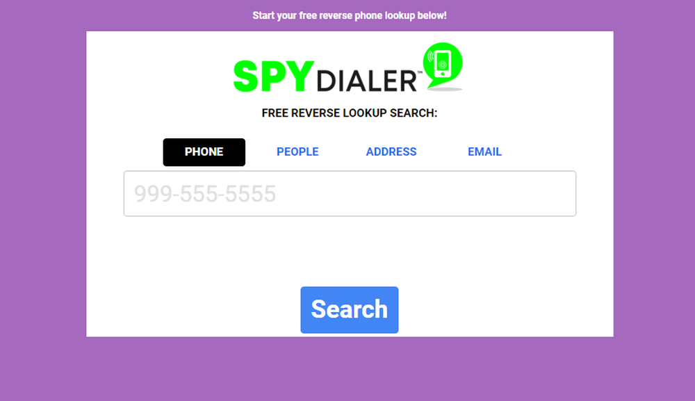 Spy Dialer Screenshot 1