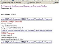 Spy2Servers components monitor by web