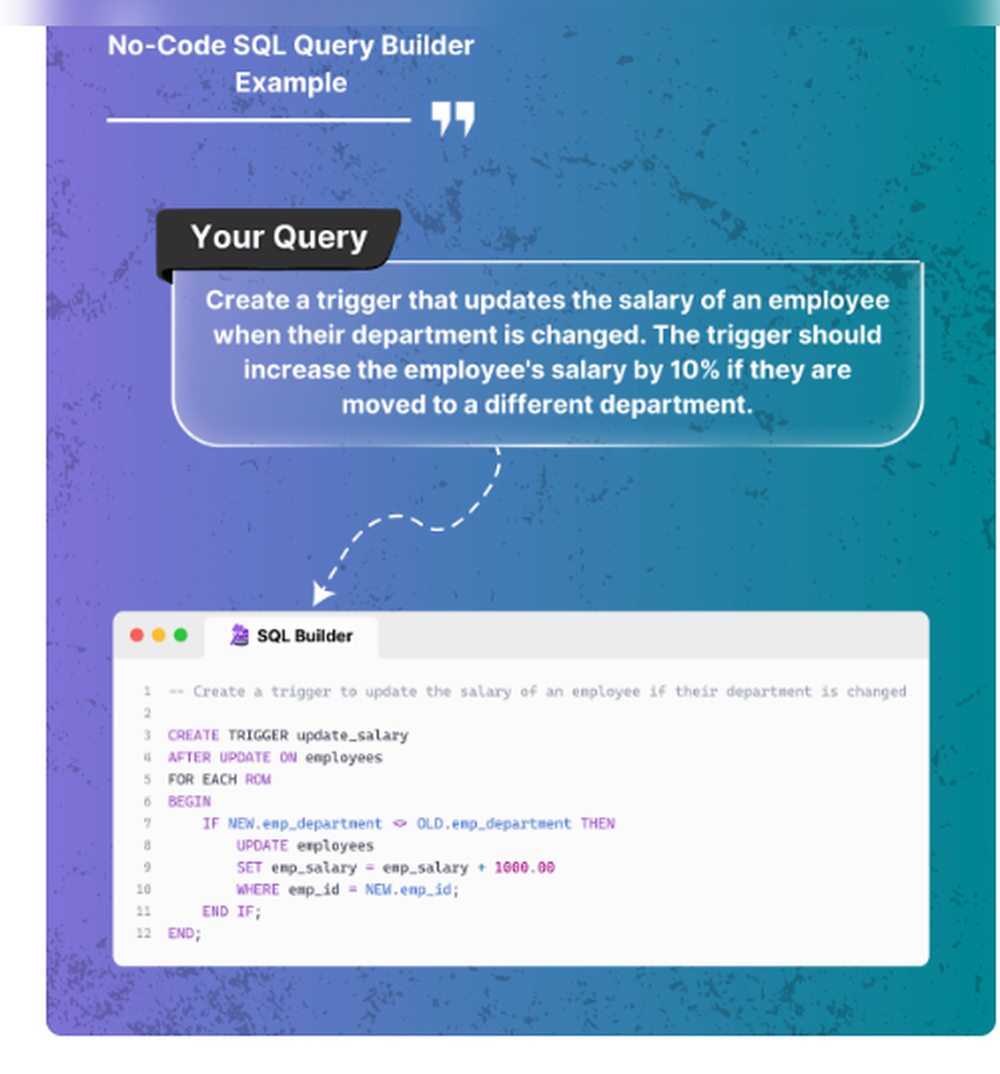 SQL Builder Screenshot 1