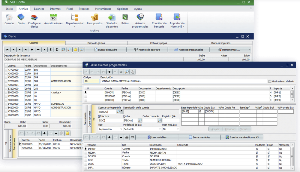 SQL Conta Screenshot 1