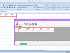 SQL to XLS