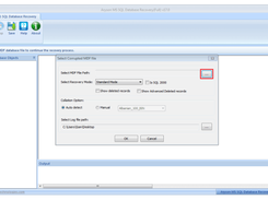 SQL Data Recovery Freeware Screenshot 1