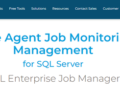 SQL Enterprise Job Manager Screenshot 1