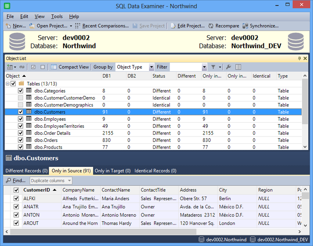 SQL Examiner Suite Screenshot 1