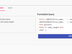 SQL Genius Screenshot 1