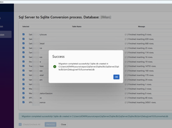Sql server to Sqlite Screenshot 1