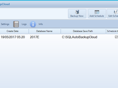 SQLAutoBackupCloud Screenshot 1