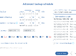 SqlBak (Advanced backup schedule settings)