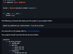 SQLBucket Screenshot 1