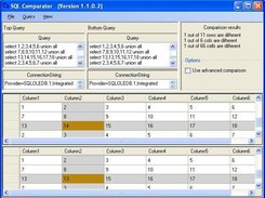 SQL Comparator Screenshot 1