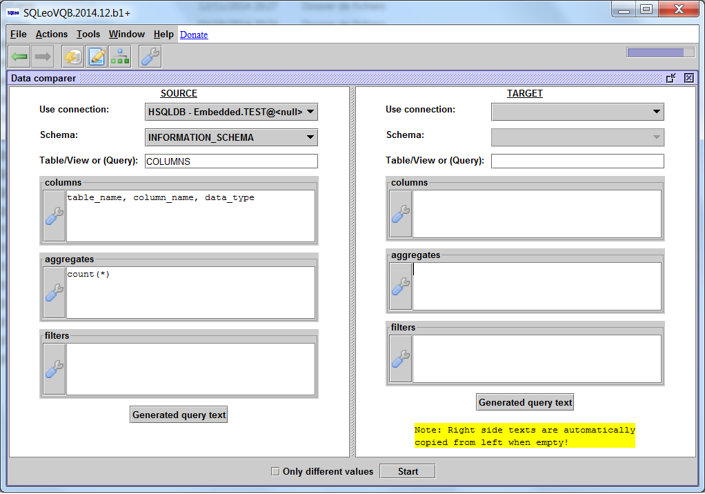 aqua data studio sql workbench