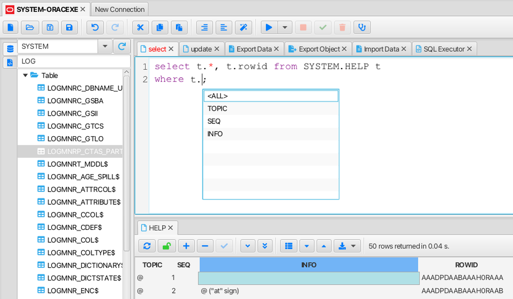 SQL Editor
