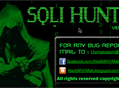 SQLI Hunter v1.2 Screenshot 2