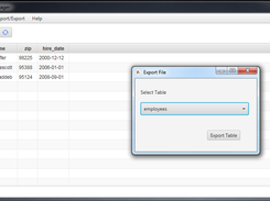 export table as an excel