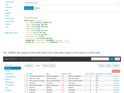 sqlite-web Screenshot 1
