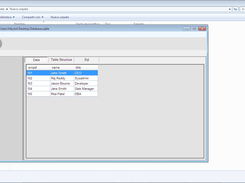 SQLite Administrator Screenshot 1