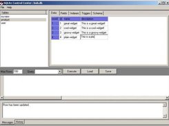 (version 0.06) Here is the SQL editor in action