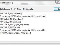 Application Log