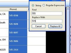 Find and replace
