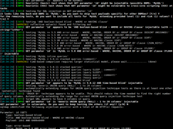 sqlmap screenshot