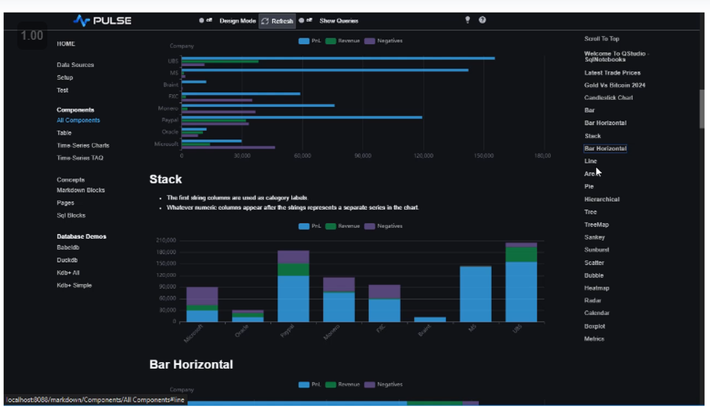 SQLNotebook Screenshot 1