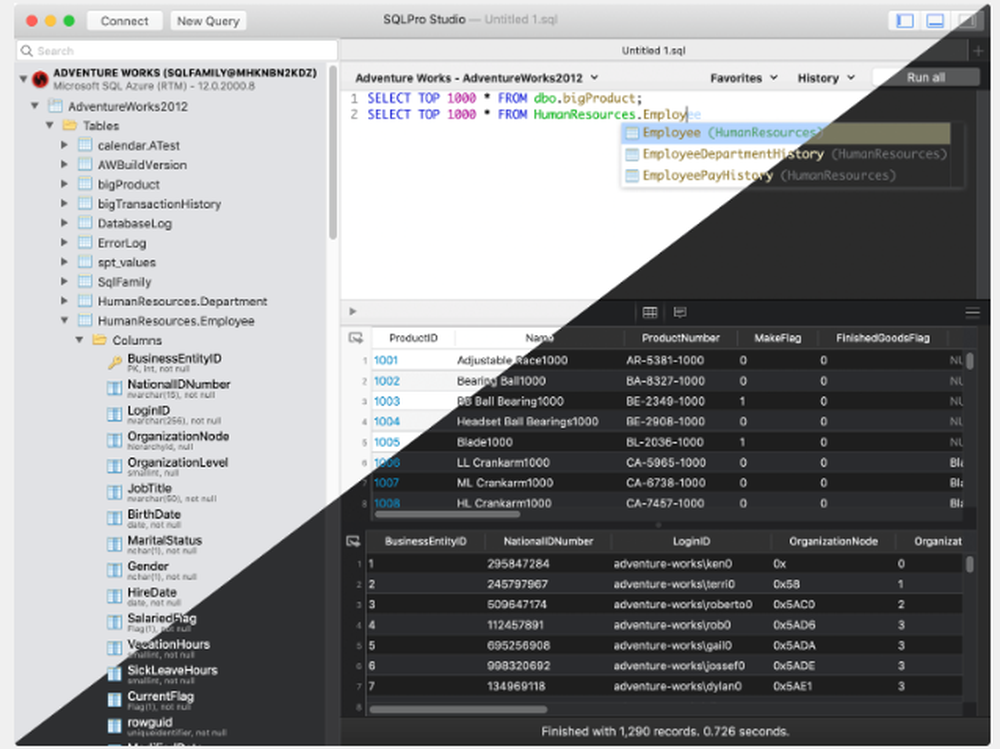 SQLPro Studio Screenshot 1