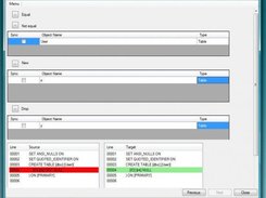 result - viewing createscript differences