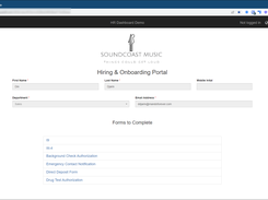 Allow new hires to complete new hire documentation.