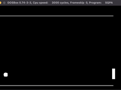 SQUASH DOS 8086 with playback music Screenshot 1
