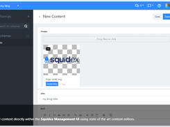 Squidex Screenshot 1