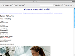 SQWADRIX - Page Viewer and Search Engine Screenshot 1