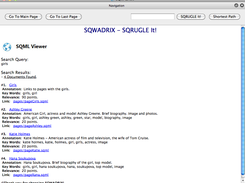 SQWADRIX - Page Viewer and Search Engine Screenshot 2