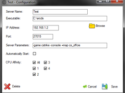SrcdsManager Screenshot 2