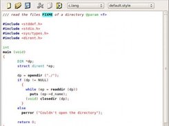 qeditexample, using source-highlight-qt library