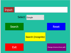  Search Online (ver.Chrome Selinium) [I.S.A] PC Apps screenshot