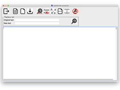 Text editor to correct faulty files manually.