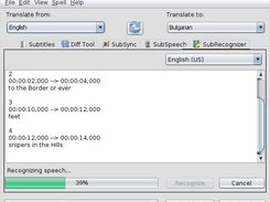 SubRecognizer on Linux