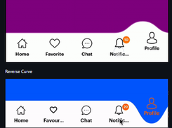 SSCustomBottomNavigation Screenshot 2