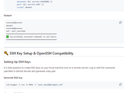 SSH for GitHub Actions Screenshot 1