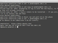 3. desktop: successful ssh key authentication 