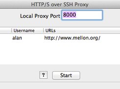 sshproxy Screenshot 1