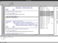 Screenshot showing main window with CPU core view