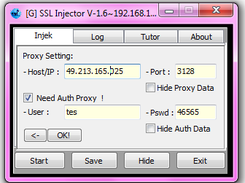 Proxy setting