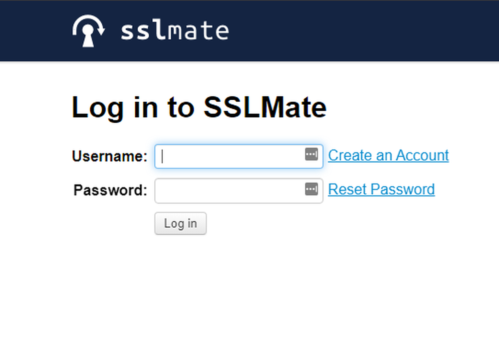 SSLMate Screenshot 1