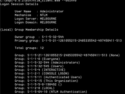 NTLM Client Information