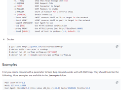 SSRFmap Screenshot 1